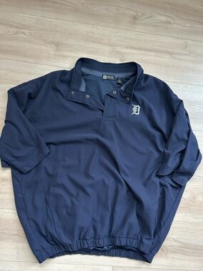 Gear For Sports Navy Pullover Polo with White 'D' Logo